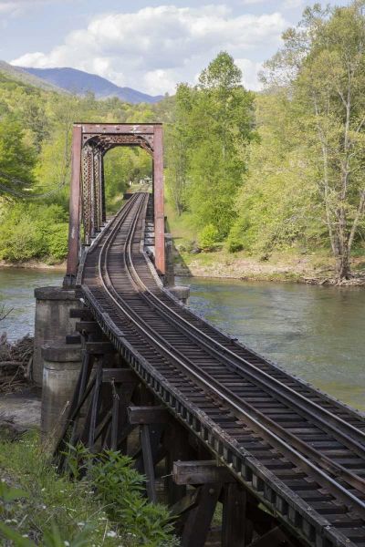 North Carolina Abandoned railroad trestle